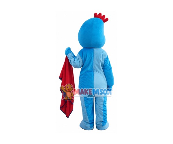 Iggle Piggle Mascot Costume In The Night Garden Cosplay Fancy Dress