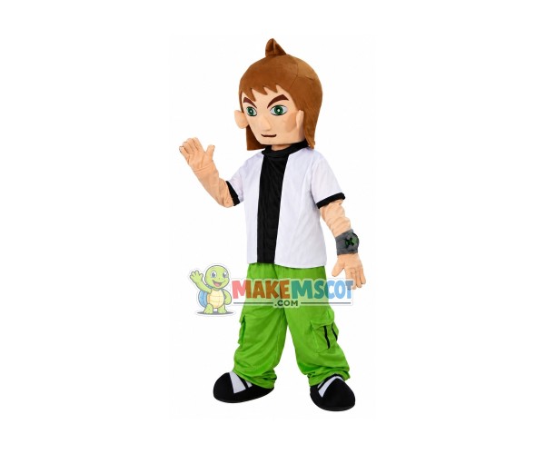 Ben 10 Cartoon Mascot Costume Adult Size Free Shipping Ben 10 Cartoon Mascot Costume Adult Size Free Shipping