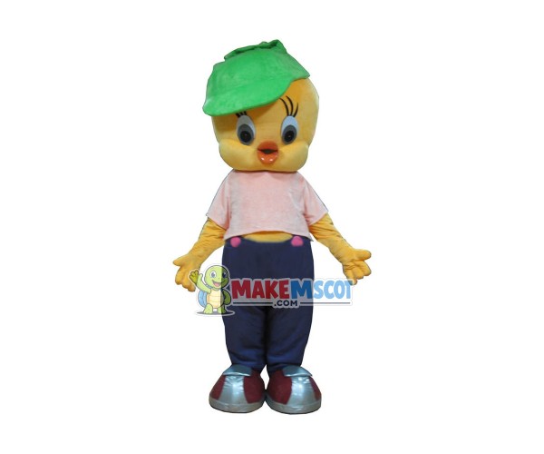 Tweety Bird Canary Cartoon Mascot Costume Suit Fancy Dress Tweety Bird Canary Cartoon Mascot Costume Suit Fancy Dress