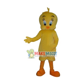 Tweety Looney Mascot Costume Cartoon Bird Fancy Dress Adult Tweety Looney Mascot Costume Cartoon Bird Fancy Dress Adult