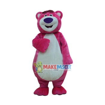 Toy Story Lots-O'-Huggin' Bear Lotso Mascot Costume Toy Story Lots-O'-Huggin' Bear Lotso Mascot Costume
