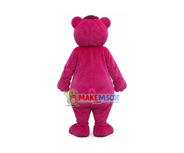 Toy Story Lots-O'-Huggin' Bear Lotso Mascot Costume Toy Story Lots-O'-Huggin' Bear Lotso Mascot Costume