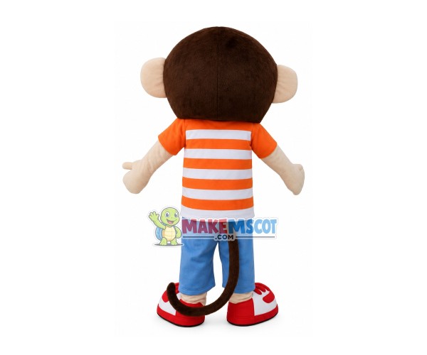 Monkey Adult Animal Cartoon Character Mascot Costume