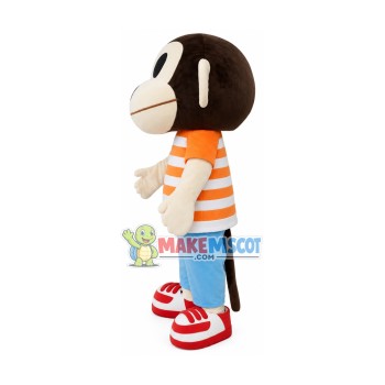 Monkey Adult Animal Cartoon Character Mascot Costume Monkey Adult Animal Cartoon Character Mascot Costume