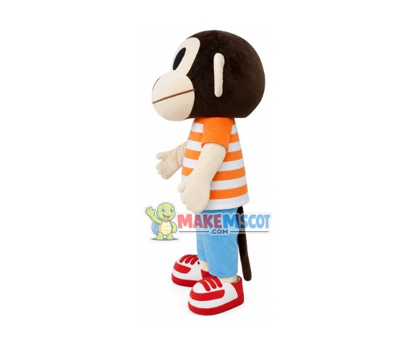 Monkey Adult Animal Cartoon Character Mascot Costume Monkey Adult Animal Cartoon Character Mascot Costume