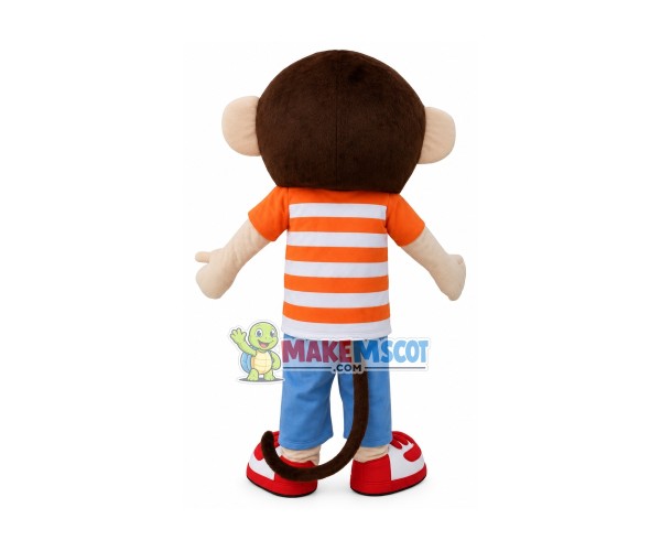 Monkey Adult Animal Cartoon Character Mascot Costume Monkey Adult Animal Cartoon Character Mascot Costume
