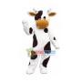 Cow Mascot Costume Halloween Cosplay Party Dress