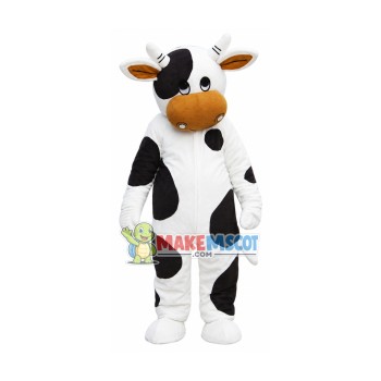 Cow Mascot Costume Halloween Cosplay Party Dress Cow Mascot Costume Halloween Cosplay Party Dress