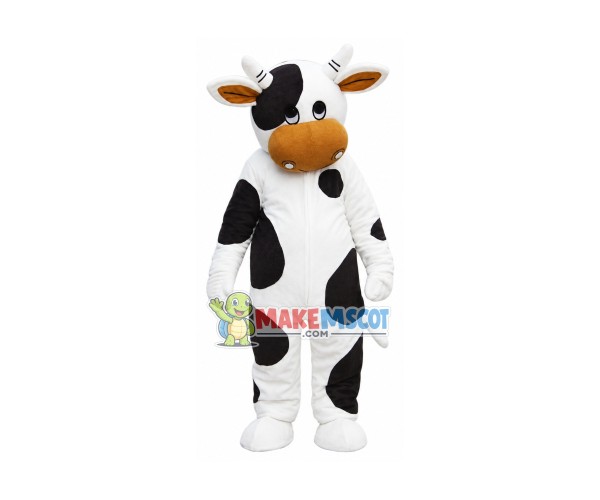 Cow Mascot Costume Halloween Cosplay Party Dress Cow Mascot Costume Halloween Cosplay Party Dress