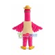 Red Flamingo Mascot Costume Red Flamingo Mascot Costume