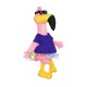 Cool Pink Flamingo Mascot Costume Cool Pink Flamingo Mascot Costume