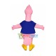 Cool Pink Flamingo Mascot Costume Cool Pink Flamingo Mascot Costume