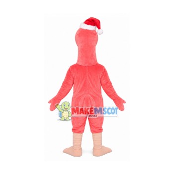 Christmas Flamingo Mascot Costume