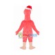 Christmas Flamingo Mascot Costume
