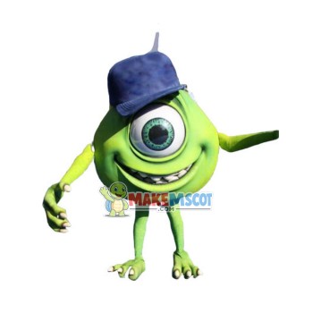 Top Quality Mike Wazowski Mascot Costume