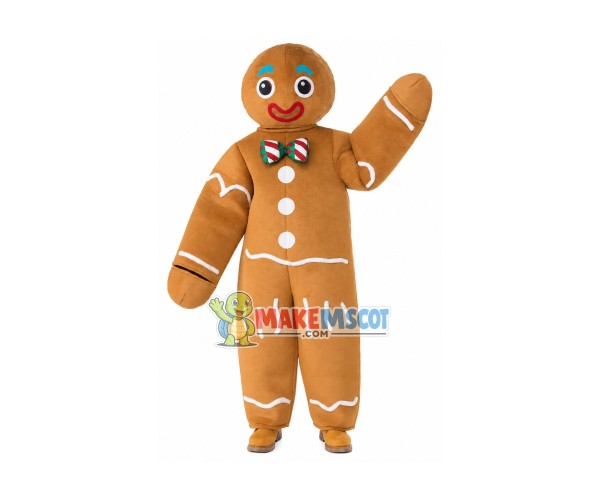Cheap Gingerbread Man Mascot Costume Cheap Gingerbread Man Mascot Costume