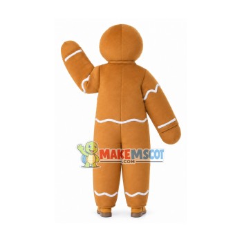 Cheap Gingerbread Man Mascot Costume Cheap Gingerbread Man Mascot Costume