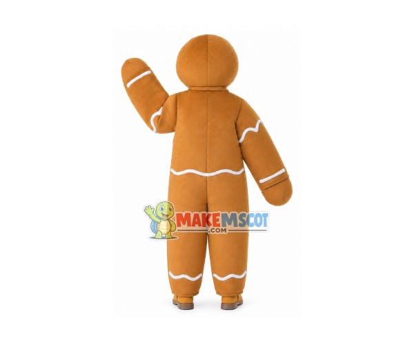 Cheap Gingerbread Man Mascot Costume Cheap Gingerbread Man Mascot Costume