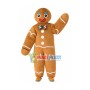 Cheap Gingerbread Man Mascot Costume