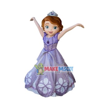 Top Quality Princess Sofia Mascot Costume