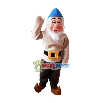 Sleepy Dwarf Mascot Costume Sleepy Dwarf Mascot Costume