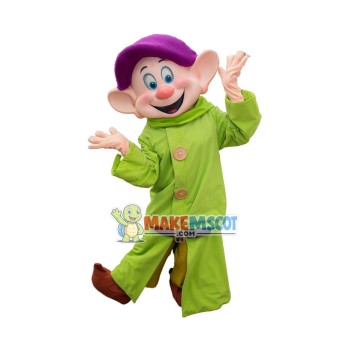 Dopey Dwarf Mascot Costume
