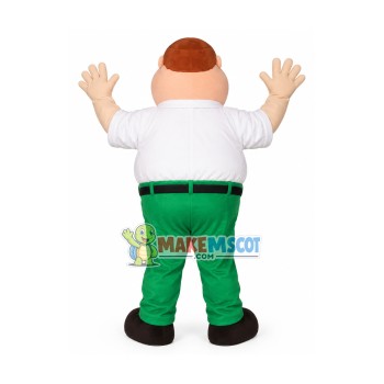Peter Family Guy Mascot Costume Peter Family Guy Mascot Costume