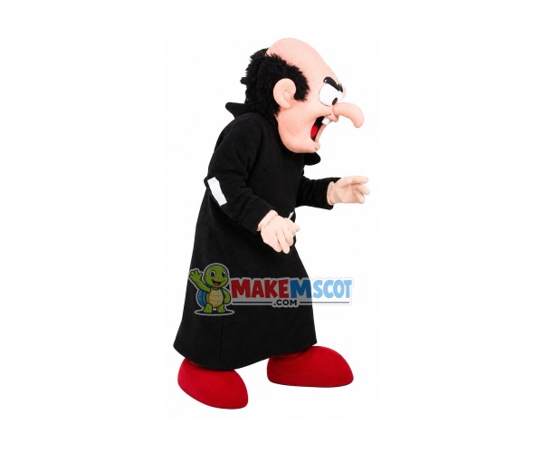Gargamel Mascot Costume Gargamel Mascot Costume