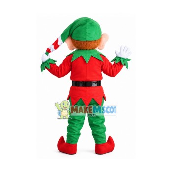 Elf Mascot Costume Adult Christmas Elf Costume Elf Mascot Costume Adult Christmas Elf Costume