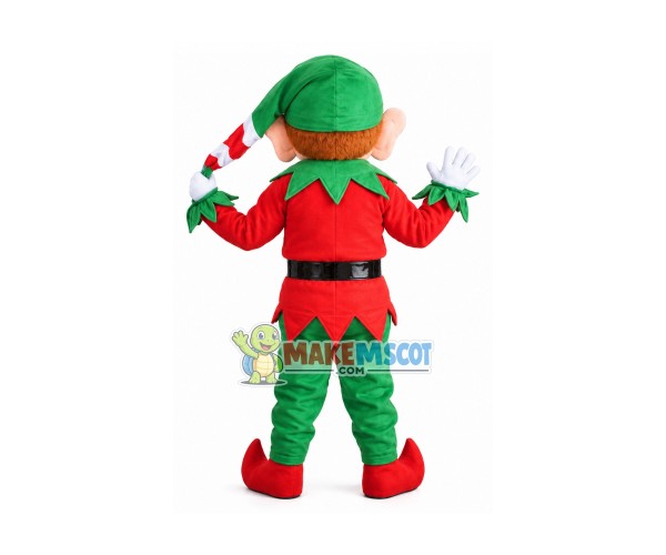 Elf Mascot Costume Adult Christmas Elf Costume Elf Mascot Costume Adult Christmas Elf Costume