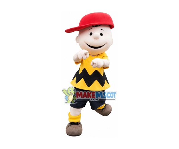 High Quality Charlie Brown Mascot Costume High Quality Charlie Brown Mascot Costume