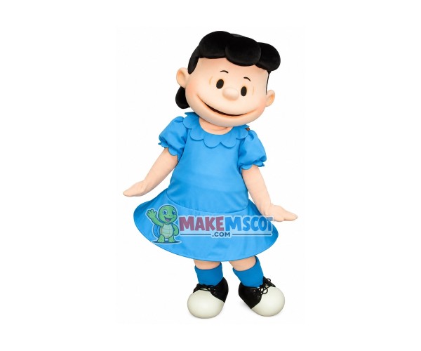 High Quality Lucy Girl Mascot Costume