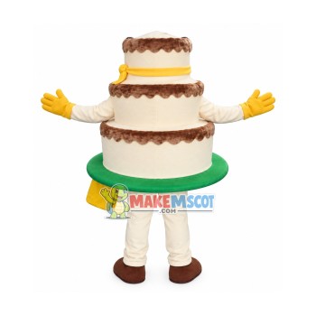 High Quality Cake Mascot Costume High Quality Cake Mascot Costume