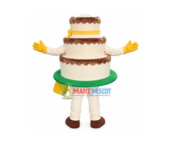 High Quality Cake Mascot Costume High Quality Cake Mascot Costume