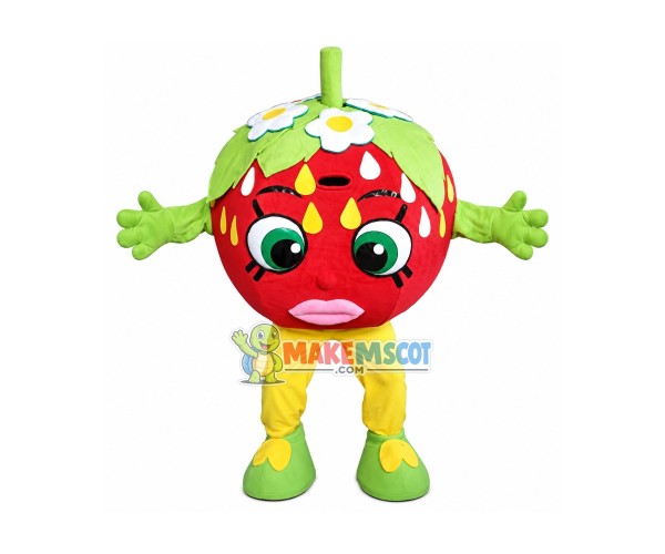 Funny Strawberry Mascot Costume Funny Strawberry Mascot Costume