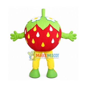Funny Strawberry Mascot Costume Funny Strawberry Mascot Costume