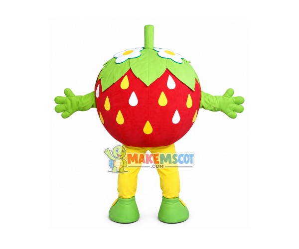 Funny Strawberry Mascot Costume Funny Strawberry Mascot Costume