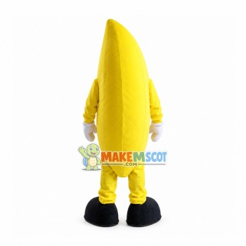 Smiling Banana Mascot Costume Smiling Banana Mascot Costume