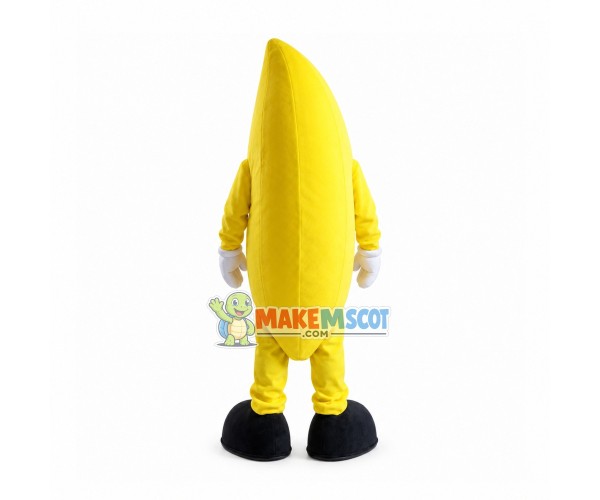 Smiling Banana Mascot Costume Smiling Banana Mascot Costume