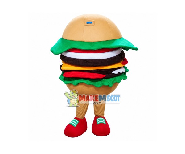 Top Quality Hamburger Mascot Costume