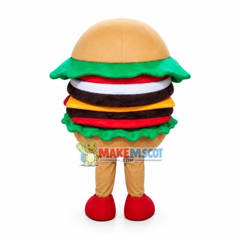 Top Quality Hamburger Mascot Costume