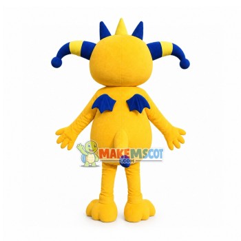 Henry Hugglemonster Mascot Costume Henry Hugglemonster Mascot Costume