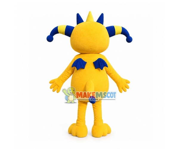 Henry Hugglemonster Mascot Costume Henry Hugglemonster Mascot Costume