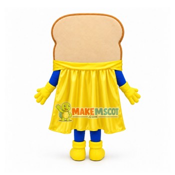 Happy Bakery Mascot Costume Happy Bakery Mascot Costume