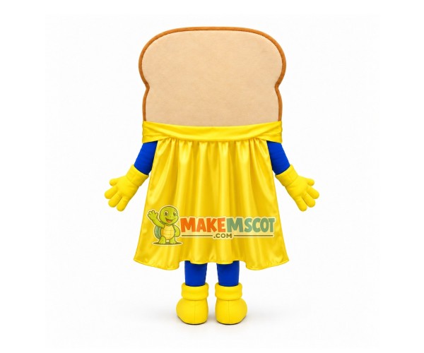 Happy Bakery Mascot Costume Happy Bakery Mascot Costume