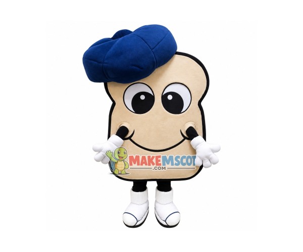 Toast Mascot Costume Toast Mascot Costume