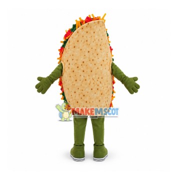 Taco Food Mascot Costume