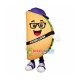 Happy Lightweight Taco Mascot Costume Happy Lightweight Taco Mascot Costume