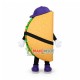 Happy Lightweight Taco Mascot Costume Happy Lightweight Taco Mascot Costume