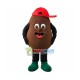 High Quality Coffee Bean Mascot Costume High Quality Coffee Bean Mascot Costume